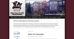 Desktop Screenshot of durham-housing.com